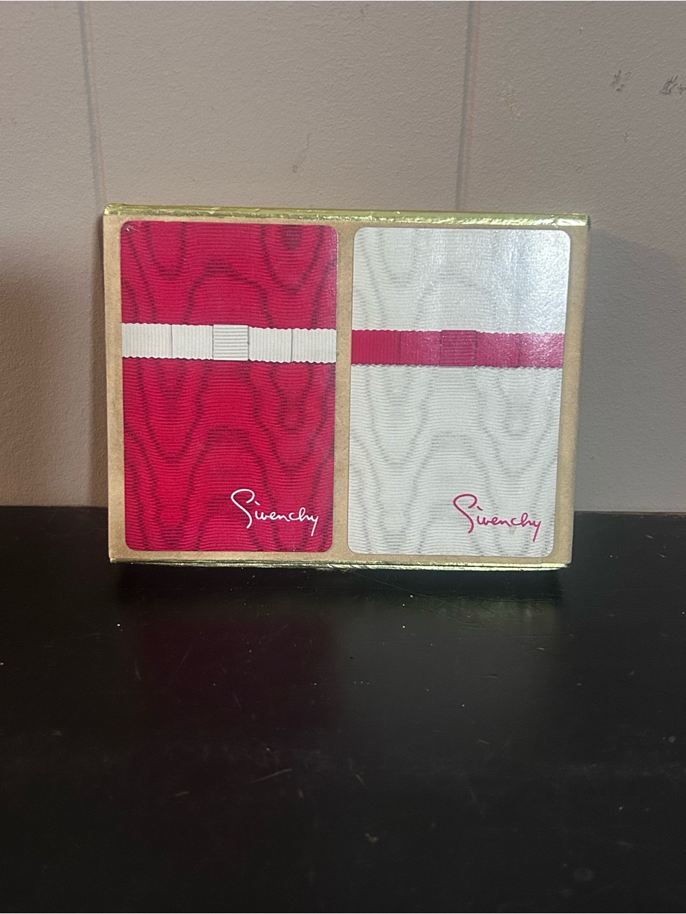 Givenchy Red and White Playing Cards DeGivenchy Red and White Playing Cards Deck